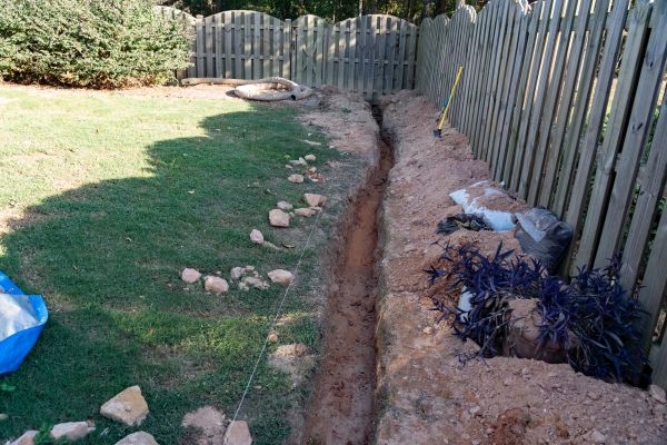 Trench Drain Installation in Statesville