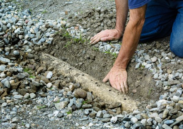French Ditch Installation in Statesville